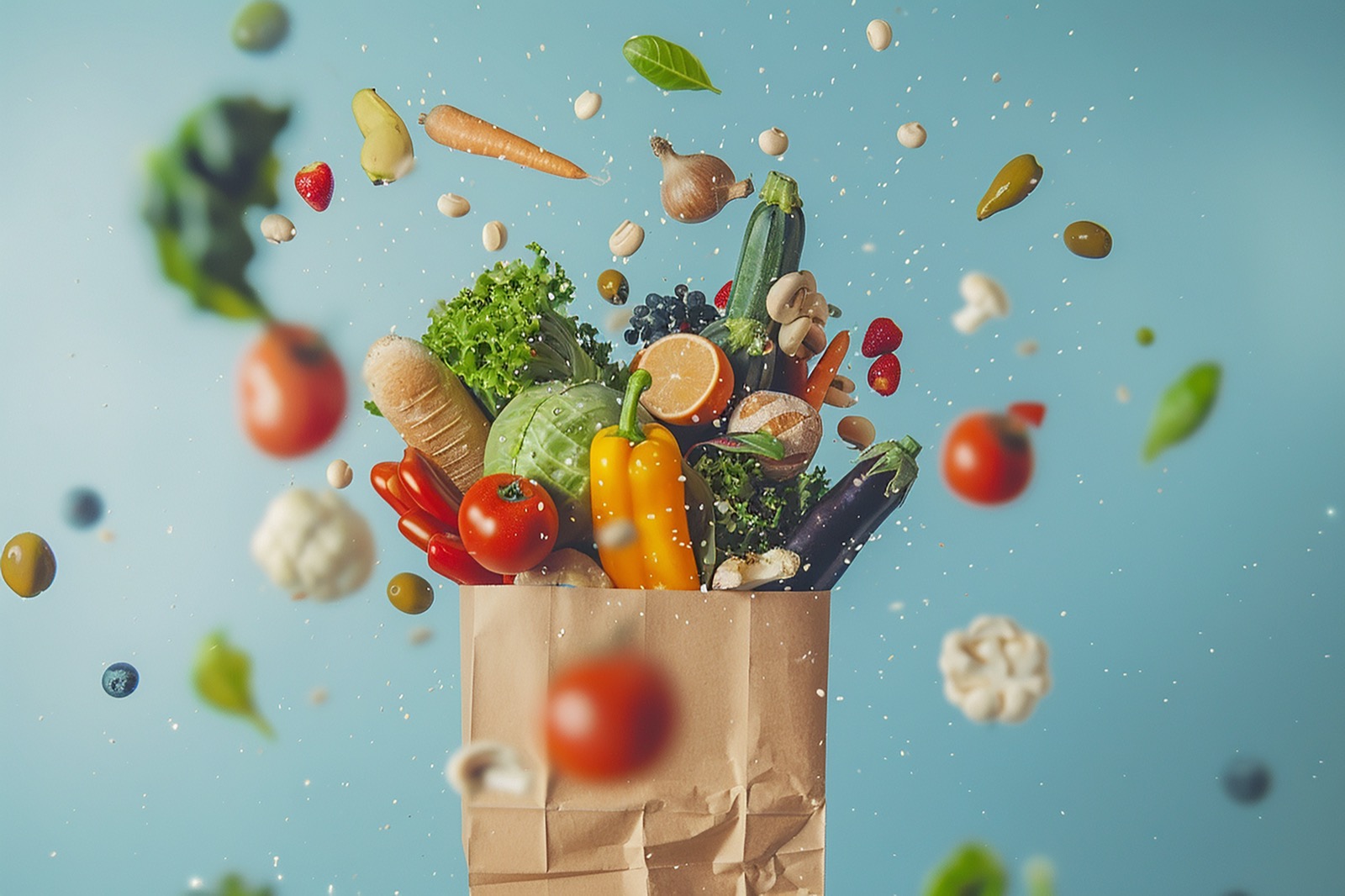 Frisches Obst und Gemüse im Sitar Markt Hannover
